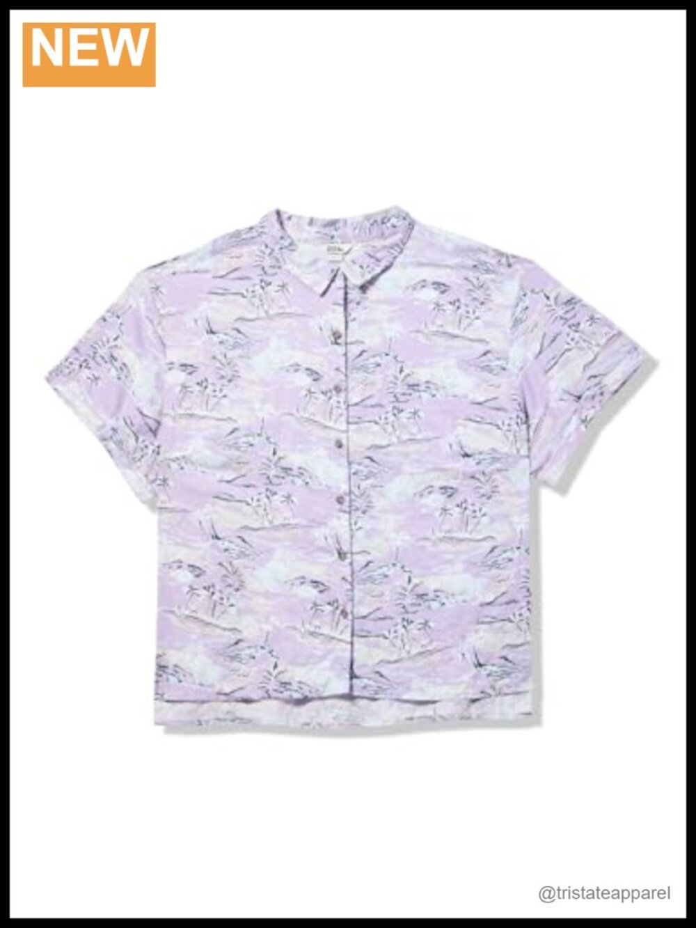 Eddie Bauer Womens Baja Button Down Shirt Short Sleeve Collared 100% Cotton
